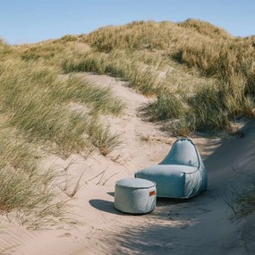 RETROit Poef Cobana Drum - Kirra Light Blauw