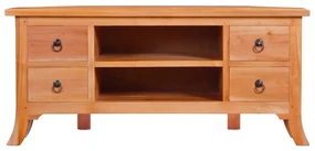 vidaXL Tv-meubel 100x40x45 cm massief mahoniehout