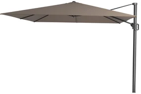 Platinum Challenger T1 Zweefparasol Premium 3x3 m. - Havana Taupe