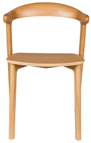 Zuiver Northwood Natural Eiken Eetkamerstoel Minimalistisch