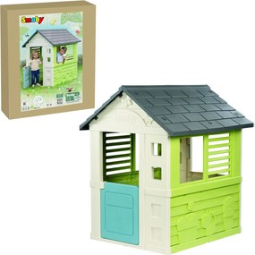 Smoby S.Life Mooie Huis - Speelhuis - Weerbestendig&amp;Duurzaam - Eenvoudige Montage - Vanaf 2 Jaar