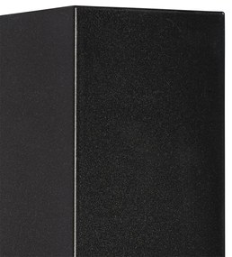 Moderne buiten wandlamp zwart kunststof 2-lichts - Baleno Modern GU10 IP65 Buitenverlichting