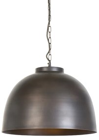 Eettafel / Eetkamer Industriële hanglamp bruin 45,5 cm - Hoodi Industriele / Industrie / Industrial E27 rond Binnenverlichting Lamp