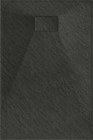 Mexen Hugo rechthoekige SMC douchebak 100 x 80 cm, zwart - 42708010