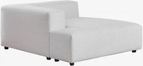 Linker Chaise Longue Module Voor Modulaire Bruna Bank Stof Gris Glacial - Sklum