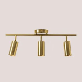 Plusie Verstelbare Metalen Plafondlamp Goud - Sklum