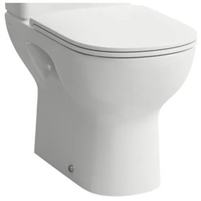 Laufen Lua duobloktoilet 36x65x42cm diepspoel zonder spoelrand AO zonder antikalkbehandeling Keramiek Pergamon h8240870490001