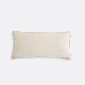 Geborduurde kussenhoes, katoen en linnen, ENYO