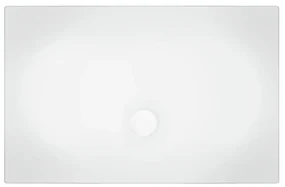 Xenz Flat Plus rechthoekige douchevloer acryl 150x90cm wit glans