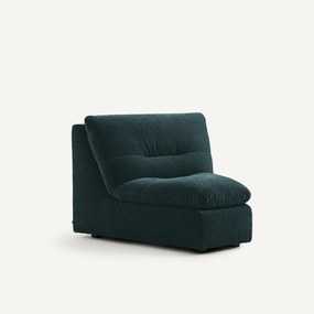 Modulaire hoekzetel in chenille fluweel, Giuliano