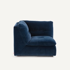 Modulaire 90° hoek in fluweel, GIULIANO