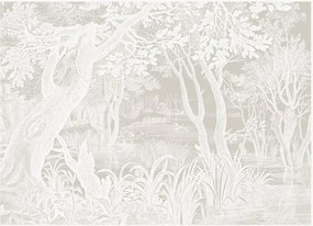 Behang Engraved Landscapes