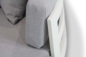 Santika Furniture Santika Lakeview Daybed Wit Aluminium Wit