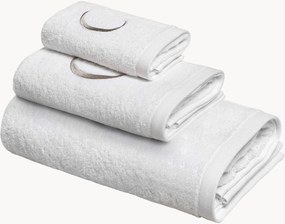 Katoenen handdoekenset Monogram van A tot Z, 3-delig