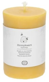 Stompkaars, bijenwas, 7,5 x 11 cm