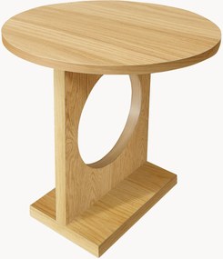 Ronde houten bijzettafel Bau