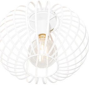 Design plafondlamp wit 30 cm - Johanna