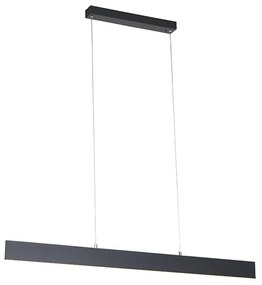 Eettafel / Eetkamer Hanglamp met dimmer antraciet incl. LED met afstandsbediening - Casper Modern Binnenverlichting Lamp