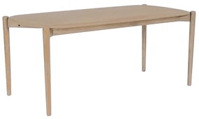 Moderne Eettafel Licht Eiken 220 X 90 Cm - 220 X 90cm.