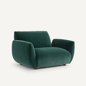 Fauteuil in fluweel, Spogano