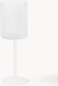 Mondgeblazen witte wijnglazen Limon van borosilicaatglas, 4-delig