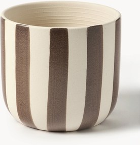 Handbeschilderde dekselpot Ellen, H 15 cm
