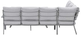 Garden Impressions Senja lounge dining set 3-delig links - valley sand