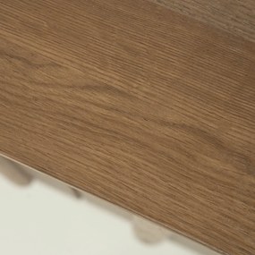 Modern Dressoir Eikenhout Bruin - 183x47x80cm.