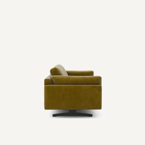 Bank in fluweel, 2-zit, César