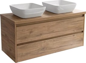 Sanicare Avenza/Arda toppaneel 120cm diveria oak