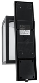 Buiten wandlantaarn zwart incl. LED en schemersensor - Ferdinand