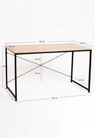 Bureau Dek 120 cm