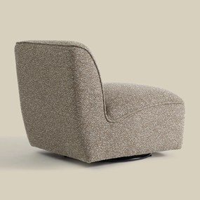 Draaibare Fauteuil Bruin Zonder Armleuning