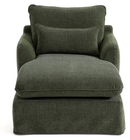 Lange fauteuil polyester, Nelville