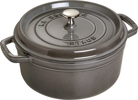 Staub La Cocotte Cocotte 18 cm / 1,7 l, Rond, Grafietgrijs - La Cocotte - Staub