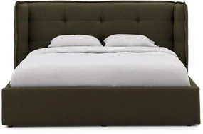 Goossens Gestoffeerd Bedframe Canon, 140 x 200 cm met storage, met 2x lattenbodem