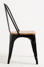 Pakket 4 Stoelen Torix Natuurlijk Hout