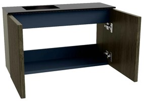 Mondiaz Joya 70cm toiletmeubel shadow met wastafel faye links zonder kraangat urban