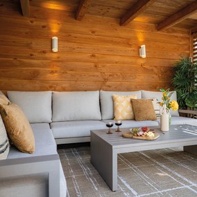 Garden Impressions Sorelli loungeset 6-delig - taupe