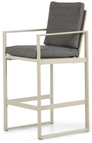 Barstoel Aluminium Taupe-naturel-bruin Lifestyle Garden Furniture Nuno