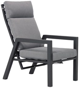 Tuinstoel Aluminium Grijs-antraciet Lifestyle Garden Furniture Belmond