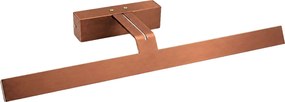 Badkamer LED-wandlamp SWE014-1W 58cm BRUSH COPPER