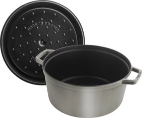 Staub La Cocotte Cocotte 22 cm / 2,5 l, Rond, Grafietgrijs - La Cocotte - Staub