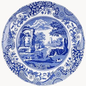 Porseleinen ontbijtborden Blue Italian, 4-delig
