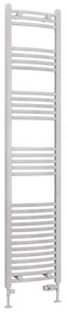 Eastbrook Wendover gebogen verticale radiator 180x40cm Wit 577 watt