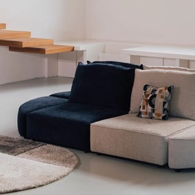 Zuiver Hunter 1,5 Zits Met Rugleuning Navy