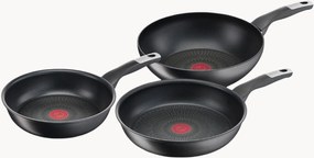 Braadpannen Unlimited met antiaanbaklaag, 3-delig