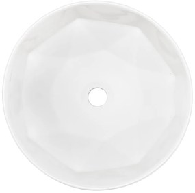 Kerra KR57 waskom rond glans wit 40x40x14cm