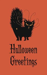 Ilustratie Halloween Greetings, mombeka