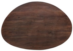 BePureHome Roundly Organische Eettafel Walnoot - 160 X 110cm.